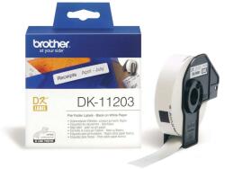Brother DK-11203 Címke - 300 db - 17x87 mm - Fehér (TRE20322)