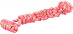 TRIXIE Playing Rope with Woven-in Ball - kötél játék (labda kötéllel) kutyák részére (Ø8/38cm) (028-35697)