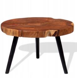 vidaXL Dohányzóasztal tapasz, (55-60) x 40 cm, tömörfa (243957)