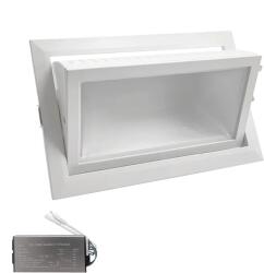 ELMARK Spot LED, Incastrat, EL-6705, 40W, 3000K, Alb, + Kit Emergenta (92EL67054030/WHE)