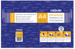 Nebulo Tankönyvborító, A4, 10ív/csomag, öntapadós, sima, Nebulo (49400) - printsisters