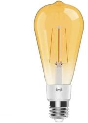 Yeelight Vintage LED izzó (dekoratív) Smart Yeelight ST64 YLDP23YL, Wi-Fi, E27, 6W, 500 lm, meleg fény (2700K), Android / iOS kompatibilis