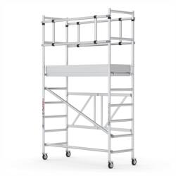 Bisonte Schela mobila profesionala din aluminiu - ProTUBE F180, H lucru 3, 6 m (ProTUBE F180)