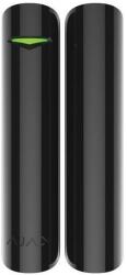 Ajax Systems DoorProtect Plus BL detector de deschidere negru fără fir cu senzor de înclinare și vibrații 9996 (DOORPROTECT-PLUS-BLACK)