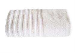 Kotonia Home Törölköző Kotonia Home Hotel Waves 1, 70x140 cm, 100% pamut, fehér, 500g / nm