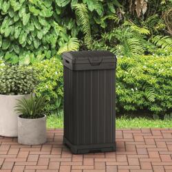 Curver Cos pentru gunoi negru Keter Baltimore 125 L (236997) Cos de gunoi
