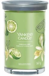 Yankee Candle Tumbler Signature illatos gyertya, YANKEE GYERTYA, vanília és lime