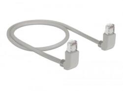 Delock RJ45 Cat. 6A S/FTP hálózati kábel 0.5m szürke (83513) (83513)
