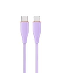 Gembird CC-USB2S-CMCM-1.5M-P USB kábel USB 2.0 1, 5 M USB C Lila (CC-USB2S-CMCM-1.5M-P)