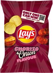Lay's burgonyachips kolbász és hagyma jellegű ízesítéssel 130 g