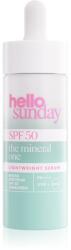Hello Sunday SPF the mineral one lightweight serum drops könnyű szérum SPF 50 30 ml