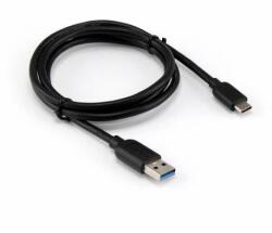 SBOX USB-20-TYPEC-2/R USB kábel USB 2.0 2 M USB A USB C Fekete (USB-20-TYPEC-2)