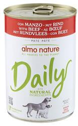 Almo Nature Daily 6x400g Almo Nature Daily Marha nedves kutyatáp 5+1 ingyen