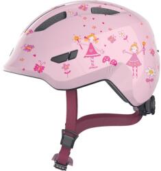 ABUS kerékpáros gyerek sisak Smiley 3.0, In-Mold, rose princess, S