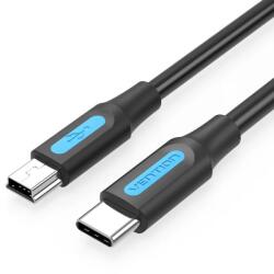 Vention COWBF USB kábel USB 2.0 1 M Mini-USB B USB C Fekete (COWBF)