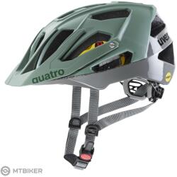 uvex quatro cc MIPS sisak, moss green/rhino mat (56-61 cm)