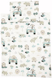Baby Bruin Bébi pamut 2 részes ágynemű szafari