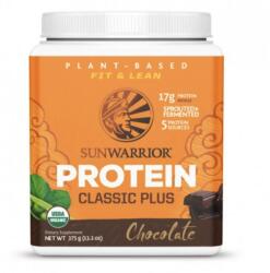Sunwarrior Classic Plus Organic Protein, csokoládé, BIO, 375 g Étrend-kiegészítő - brainmarket - 11 340 Ft