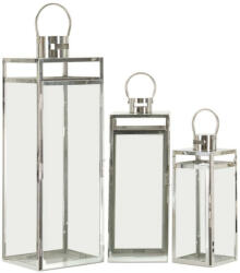  Lámpás ezüst készlet 3 db 22x22, 5x70, 5-18x18, 5x50-14x14, 5x38cm (1790390000)