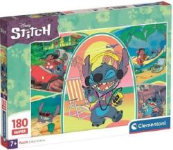 Clementoni Puzzle pentru copii Clementoni din 180 piese - Stitch (29800) Puzzle