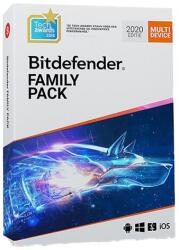 Bitdefender Family Pack (Total Security) (15 Eszköz - 1 Év) (EWK-0001-53)