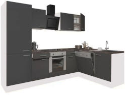 Leziter Yorki 280 sarok konyhabútor alsó sütős, polcos kivitelben (LS280FHAN-SUT-PSZ) - pepita