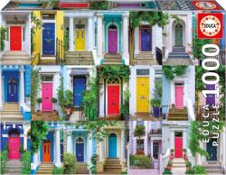 Educa Puzzle Educa din 1000 piese - Ușile din Notting Hill (EDU20177) Puzzle