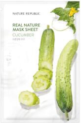 Nature Republic Real Nature Cucumber Mask Sheet Maszk 23 ml