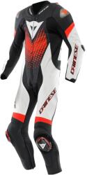 DAINESE Laguna Seca 6 Perf 1 Pc Black / White / Red Fluo (M.P.DA.LAGSE6-E N/B/RJ-N32)