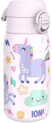 ION8 Бутилка за вода Ion8 Print, метална, 400ml, ЕДНОРОЗИ (32032-А-ЕДНОРОЗИ)