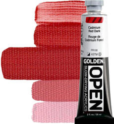Golden Artist Colors Open Akril festék Cadmium Red Dark 59 ml 1 db (0007080-2)