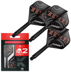 Target Darts toll és szár egyben Target K-Flex Stephen Bunting, no2 toll és közepes szár