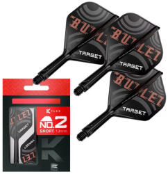 Target Darts toll és szár egyben Target K-Flex Stephen Bunting, no2 toll és rövid szár