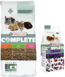 Versele-Laga VERSELE-LAGA Cuni Junior Complete 8kg - eledel fiatal nyulaknak + VERSELE LAGA Crock Complete Berry - bogyós csemege nyulaknak és rágcsálóknak 50 g