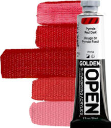 Golden Artist Colors Open Akril festék Pyrrole Red Dark 59 ml 1 db (0007278-2)