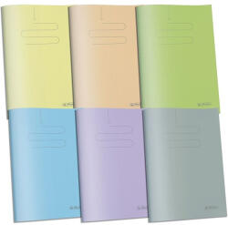 Herlitz PP A4 60lapos vonalas vegyes színű füzet (300024595) - haztartasibolt