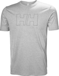 Helly Hansen Men's HH Tech Logo Tricou cu mânecă scurtă Grey Melange M (63165_951-M)
