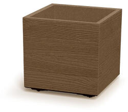 Prosperplast Virágcserép Prosperplast MADERA SQUARE öko fa 38, 5 cm natur (DMA400W-4665W) - platinashop