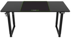GAMEMAX Birou Gaming BGGMD160CAEL, 160/75 cm, Negru (BGGMD160CAEL) - pcone