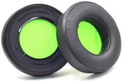  PART000240 1 pár Razer BlackShark V2 / V2 X / V2 SE fejhallgató párna, szivacs, Szin: Fekete-Zöld (PART000240)