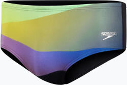 Speedo Allover Digital Brief férfi úszónadrág 2XS fekete