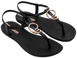 Ipanema Class Stylish lábujjközös fekete szandál 83656-BD172