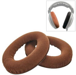 PART000324 1 pár Sennheiser HD515 / HD555 / HD595 / HD598 / HD558 / PC360 fejhallgató párna, szivacs, Szin: Barna (PART000324)