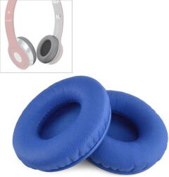 PART000268 1 pár Beats Audio Beats by Dr. Dre Solo HD fejhallgató bőr párna, szivacs, Szin: Kék (PART000268)