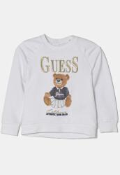 GUESS gyerek melegítőfelső pamutból fehér, nyomott mintás, K5RQ04 KAD74 - fehér 68-76