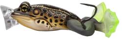 LIVETARGET the ultimate frog popper bait green / yellow 50mm 21g floating (LT204-100) - nextfish