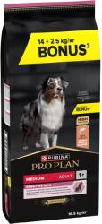 PRO PLAN Adult Medium Sensitive Skin Optiderma - Salmon 14 + 2.5 kg - csui