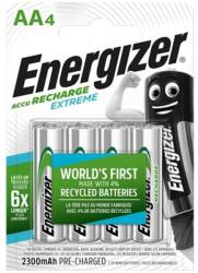 Energizer Tölthető elem, AA ceruza, 4x2300 mAh, előtöltött, ENERGIZER "Extreme (E300624600) - nyomtassingyen