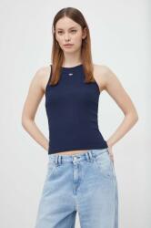 Tommy Jeans top női, sötétkék - sötétkék XXS