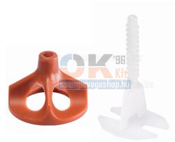 Raimondi Vite csavaros szintező, 500db FEJ + 1000db TALP, 1mm "-" fuga (rvb01cs21) (rvb01cs21)